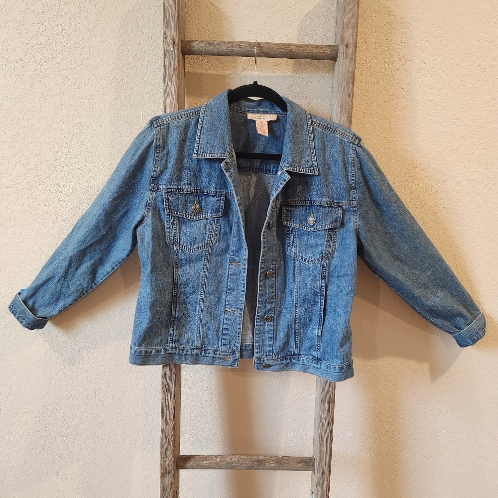Telluride Clothing Co. Women's Blue Jean Jacket- Size 6